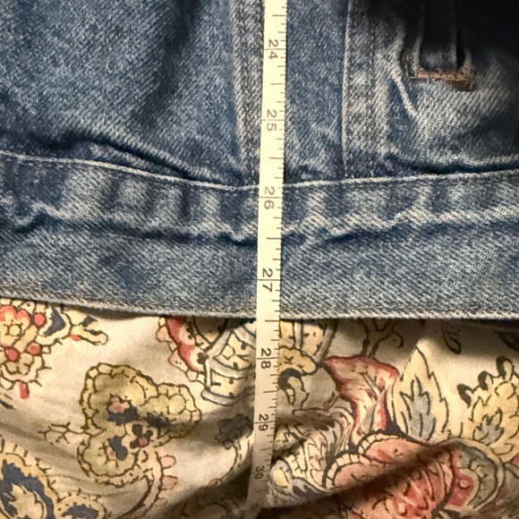 VINTAGE Rock the world Jean Jacket XXL - Picture 12 of 12